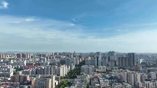 泉州大景航拍泉州市区丰泽区城市风光建筑