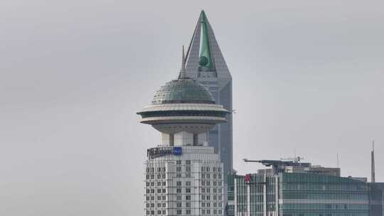 上海空镜头  城市风光航拍