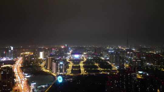 四川成都东站夜景