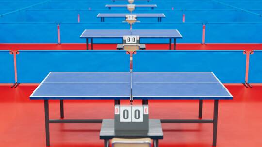 乒乓球 打乒乓球 运动 竞技 比赛 赛场 球桌