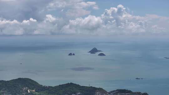 山海云景俯瞰全景