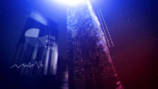 金融股票K线指数证券市场交易视频91