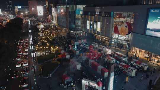 南京江宁景枫中心夜景