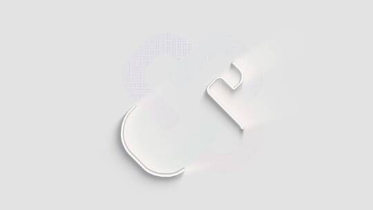 干净 整洁 三维 logo 创意演绎 展示AE视频素材教程下载