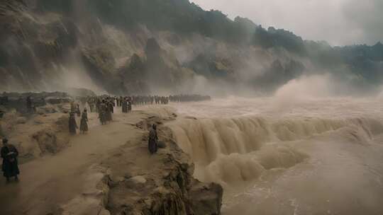 古代 黄河泛滥 大禹治水3