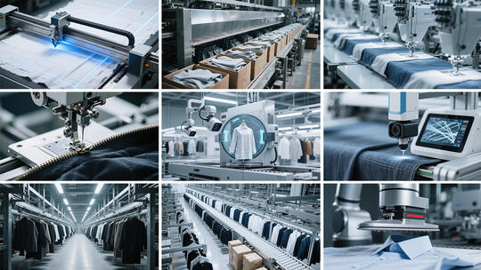 服装工厂自动化生产线