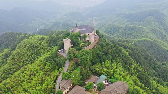 莫干山裸心堡航拍