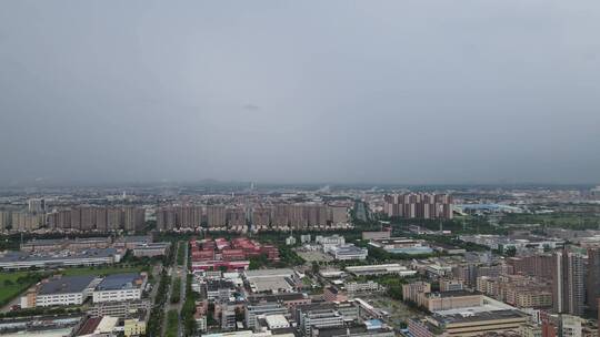 雨后的城镇视频素材模板下载