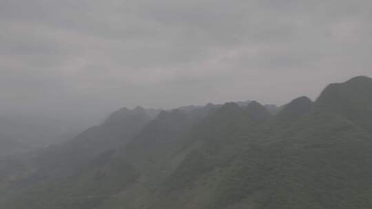 贵州龙里油画草原航拍视频素材模板下载