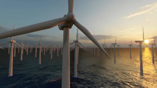 碳中和可再生新能源风力发电