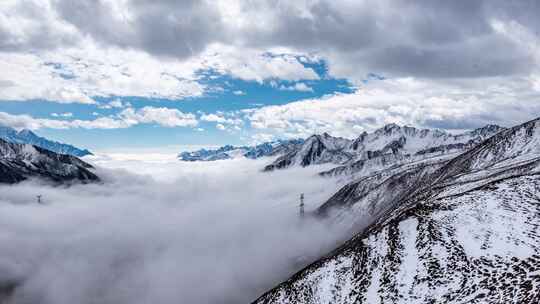 折多山雪山318川藏线自驾游