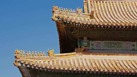 故宫宫殿屋脊兽0272