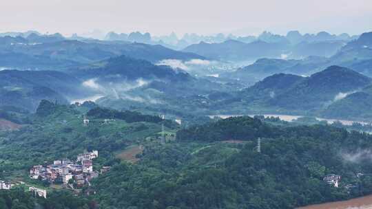 山水山峰山脉意境风景