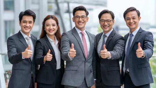 商务合作商务人士商务签约商务握手商务办公