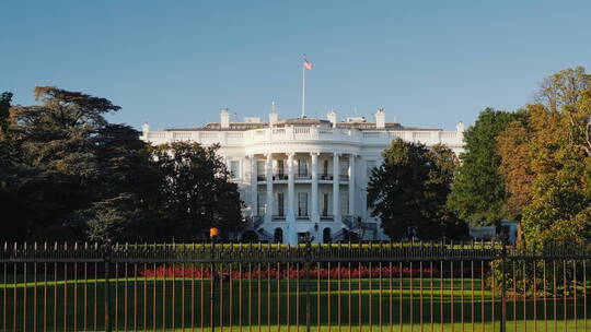 白宫华盛顿特区视频素材模板下载
