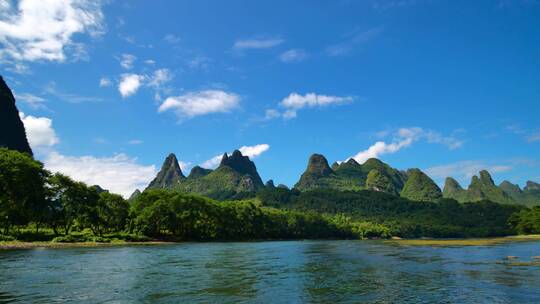 广西美景 桂林山水 漓江风光 漓江漂流