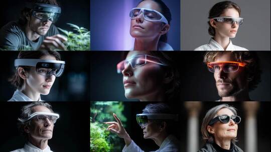 智能眼镜开启智慧新时代高清在线视频素材下载