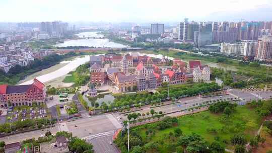 广西南宁中关村创新示范基地航拍大全景