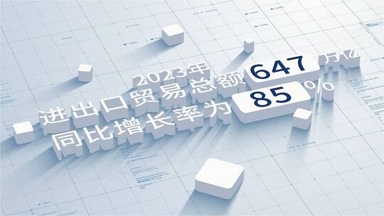 简洁三维大气立体科技数据宣传展示AE模板AE视频素材教程下载