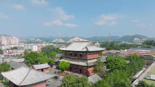 黑神话悟空取景地天津蓟州独乐寺景区景观