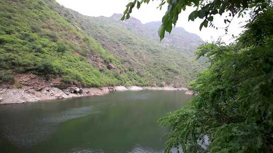 北京双龙峡自然风景区视频素材