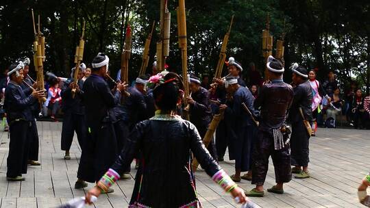 贵州吹芦笙表演