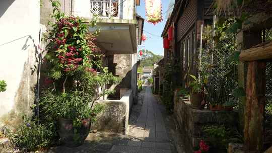 大鹏所城古屋巷子石板路