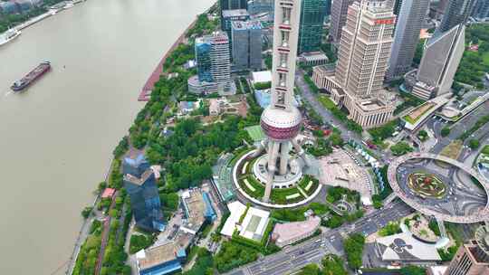 上海市浦东新区外滩陆家嘴东方明珠塔上海中