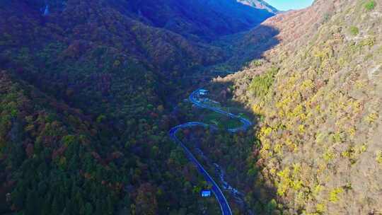 秦岭秋景