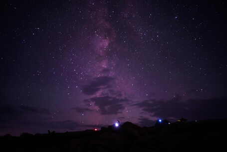 星空银河延时