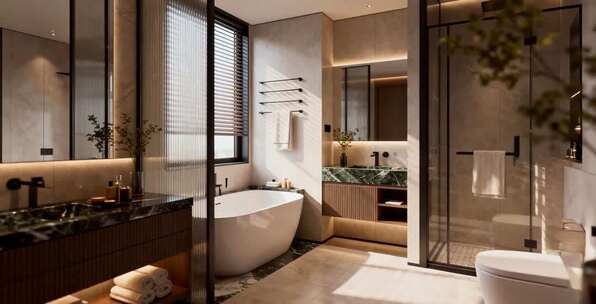 现代风格卫生间室内装修素材