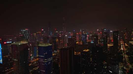 深圳城市航拍4K夜景