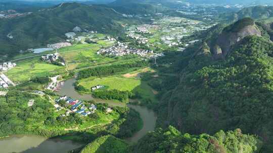 4K江西汉仙岩风景区航拍8