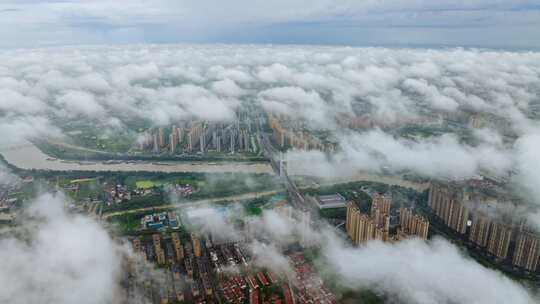 南太湖大桥云海延时