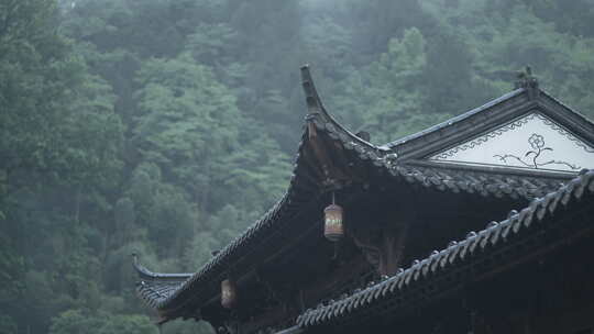 瑶里古镇雨后唯美景色