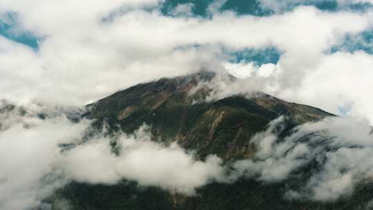 通古拉瓦，火山，厄瓜多尔，活跃