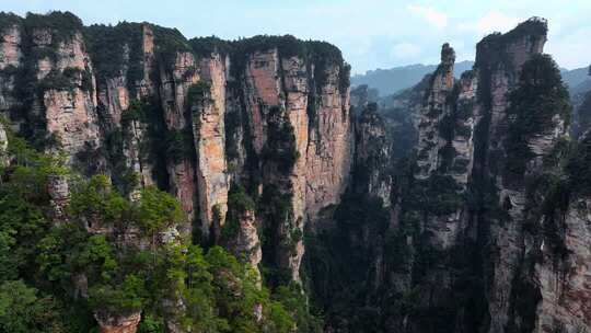 湖南张家界武陵源袁家界地质奇观