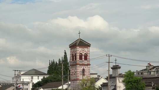 旅游 景区 古村庄 风光  古镇视频素材模板下载