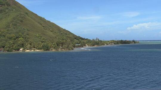 海岛天际线景观