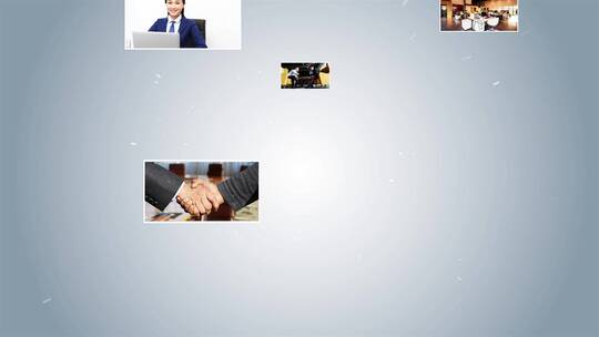 简洁企业照片汇聚LOGO片头展示AE模板AE视频素材教程下载