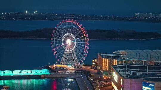 西海岸新区夜景