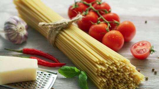 意大利面 意面 西餐 美食 健康视频素材模板下载