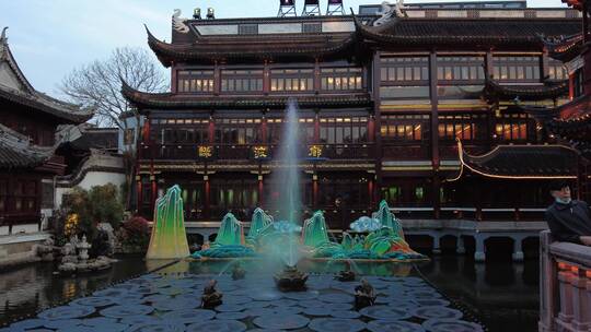 上海豫园城隍庙夜市实拍