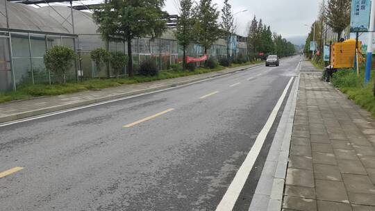 城市风光交通车辆道路桥梁高楼建筑自然景区