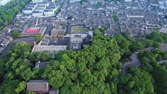 书圣故里居住区建筑群与蕺山公园风景