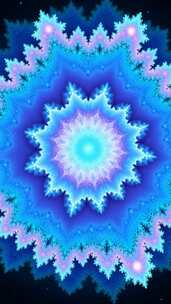 蓝紫色几何图案背景素材