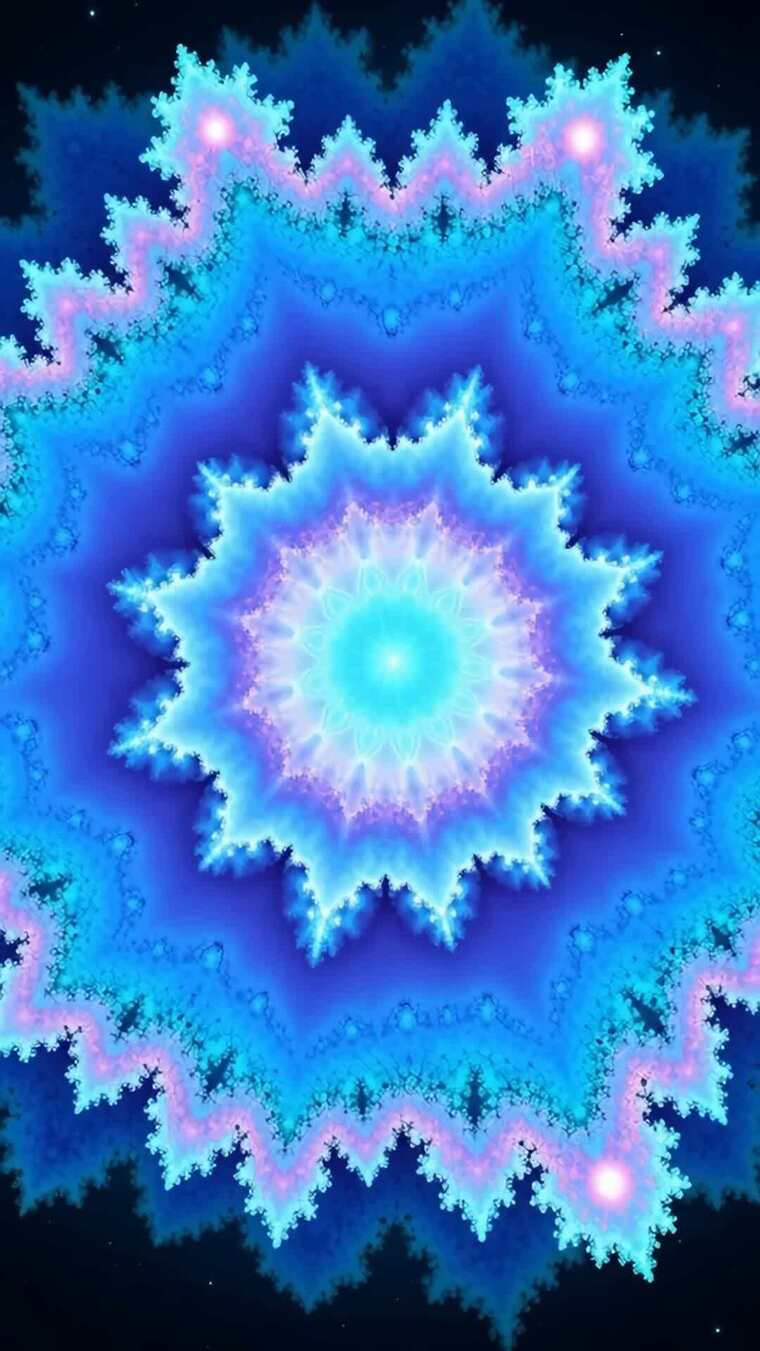 蓝紫色几何图案背景素材