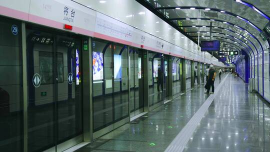 北京地铁-延时合成-地铁2段