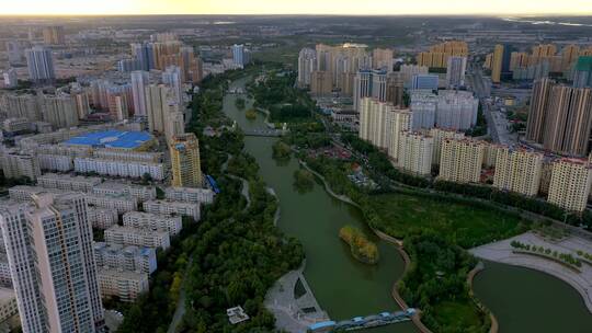 新疆阿克苏市城区建筑