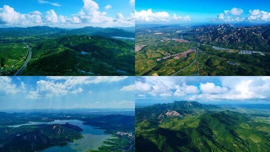 群山云海自然风光祖国大好河山延时风光